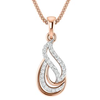 Reyansh Office Wear Diamond Pendant For Her